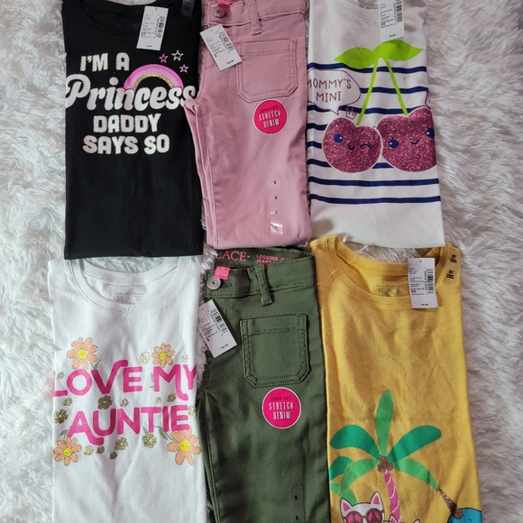 Children's Place Girls Bundle of 6 size 5 - Picture 7 of 12
